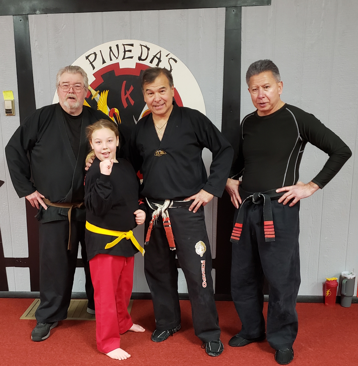 Lilly Yellow Belt with Jim on January 10, 2024